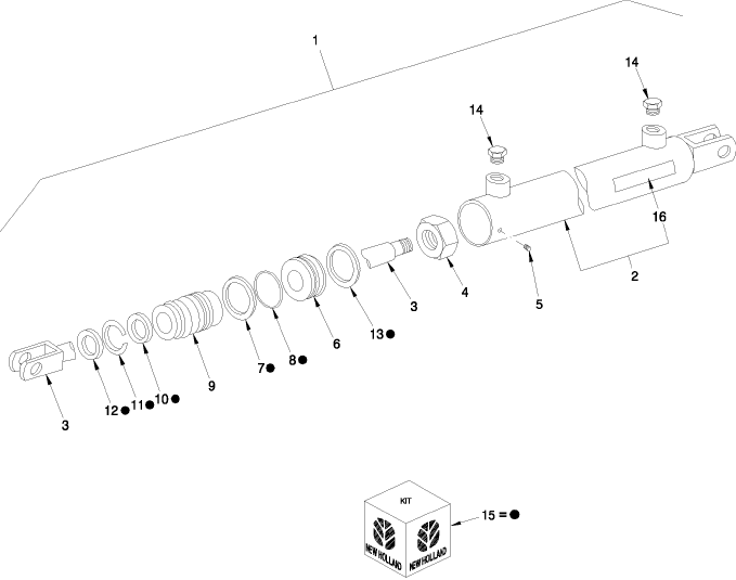 07.02(1) HYDRAULIC LIFT CYLINDER