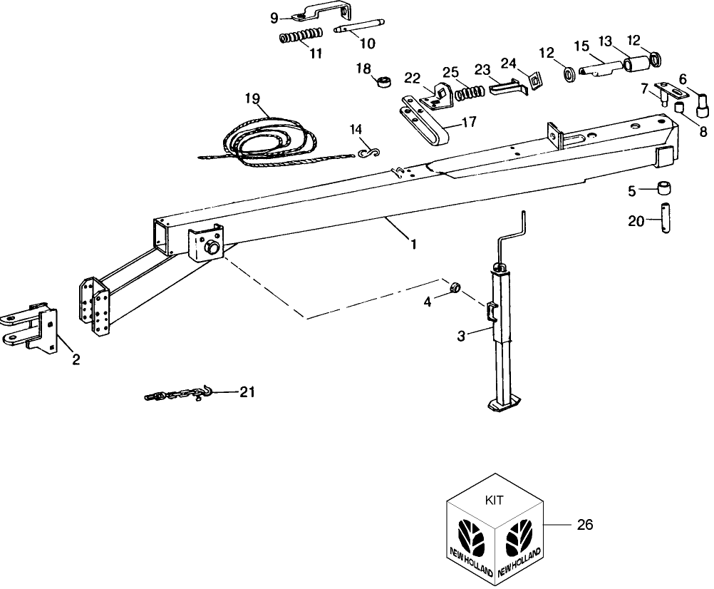 002 TONGUE ASSEMBLY