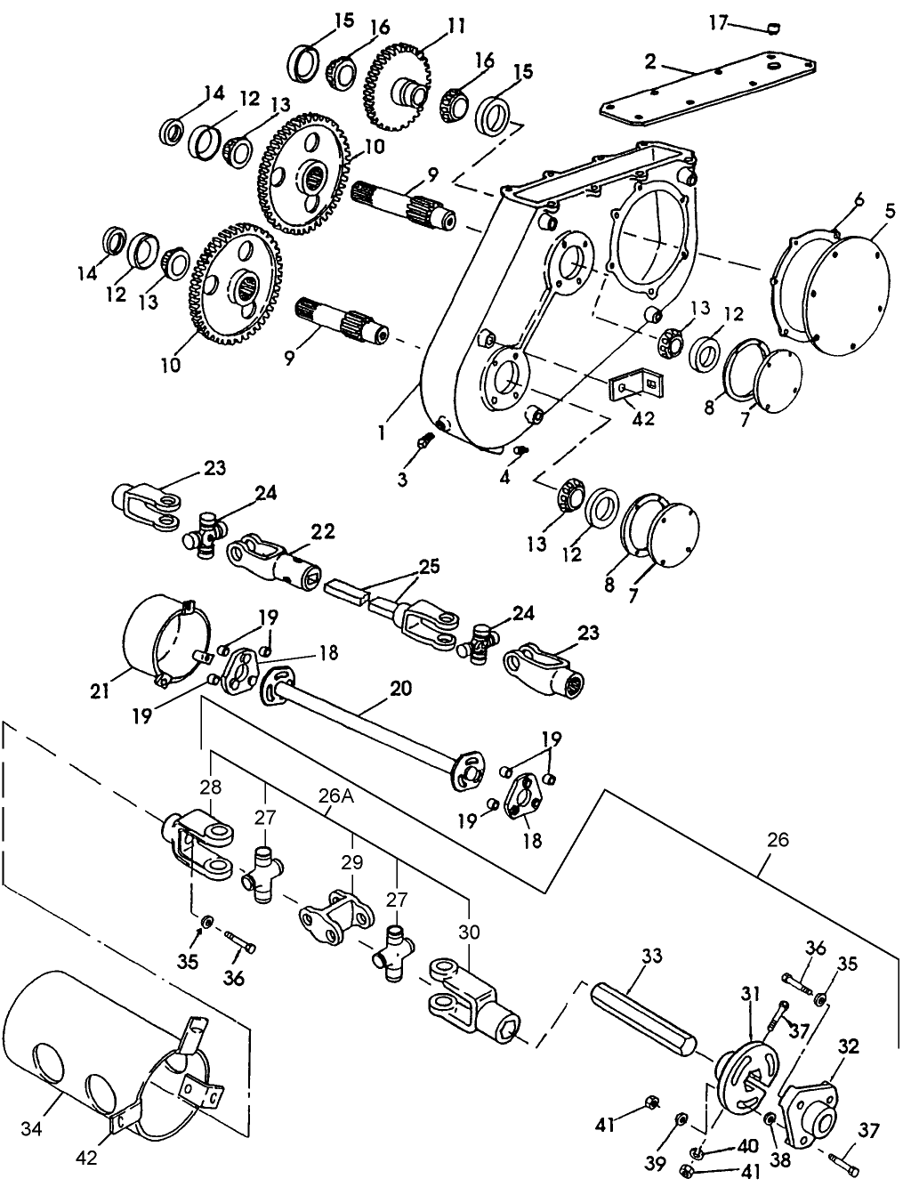 03.01 CONDITIONER GEARBOX & DRIVE