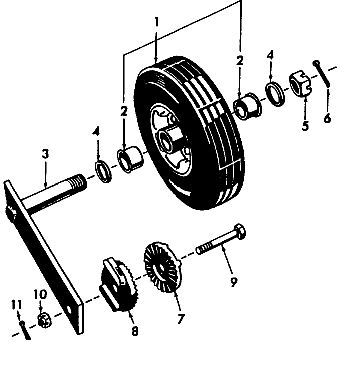 010 CLIPPING WHEEL ASSEMBLY, #149188