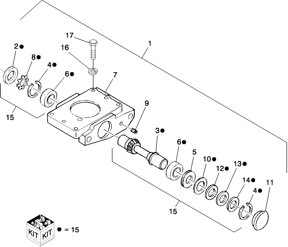 008 MODULE, GEARBOX