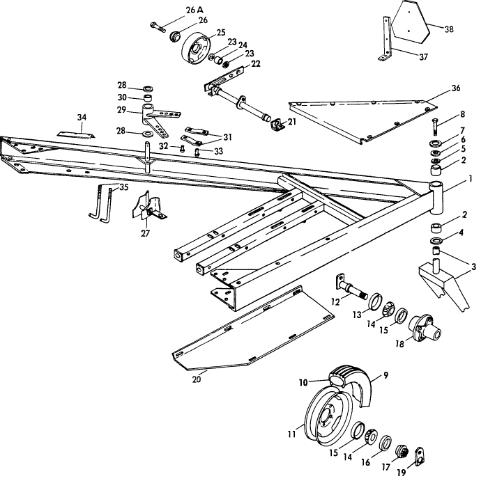 003 REAR FRAME