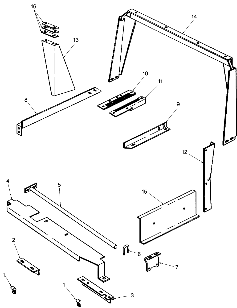 002 CAB MOUNTING GROUP