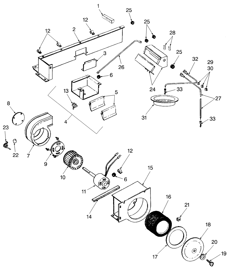 009 PRESSURIZER SYSTEM AND DOME LIGHT - FRONT VENTILATED CAB