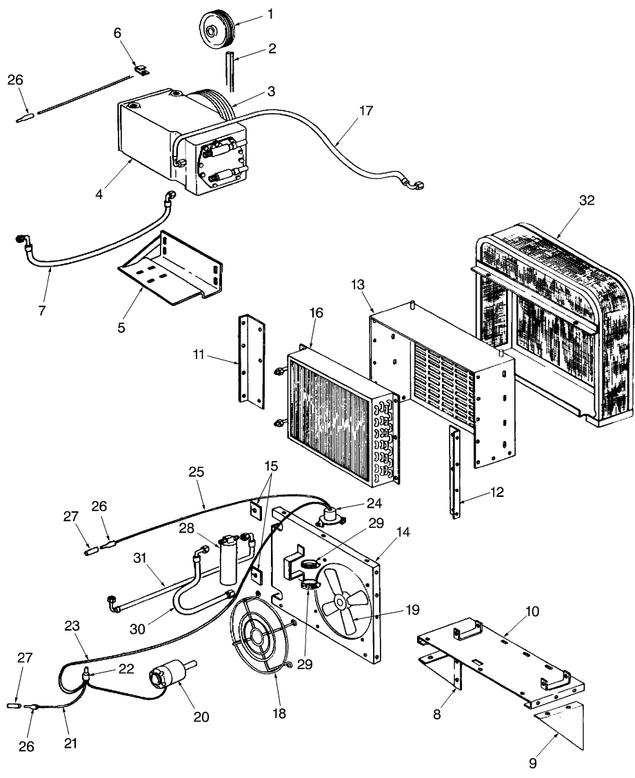 013 COMPRESSOR AND CONDENSOR