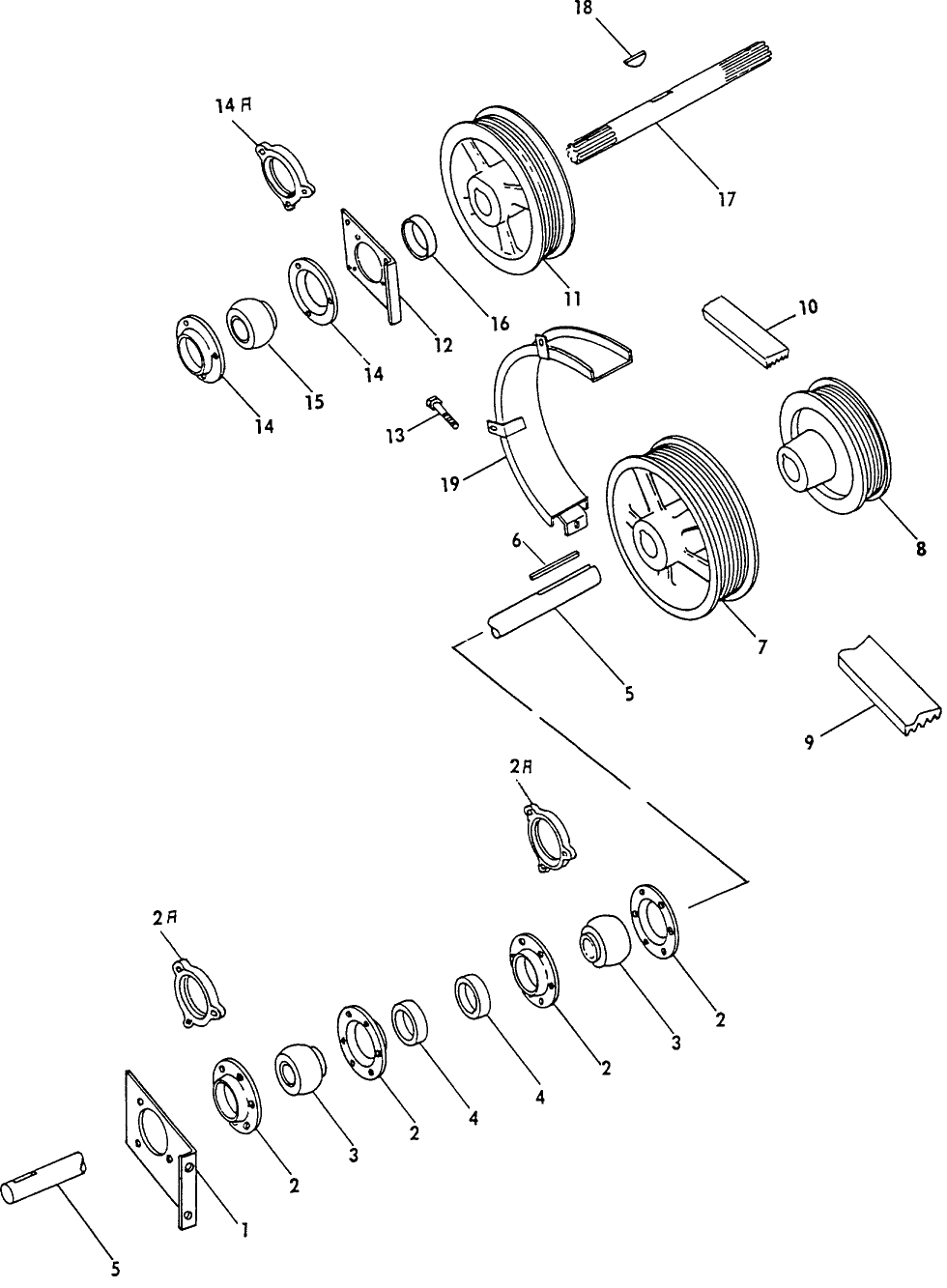 010 JACK SHAFT & HEADER DRIVE