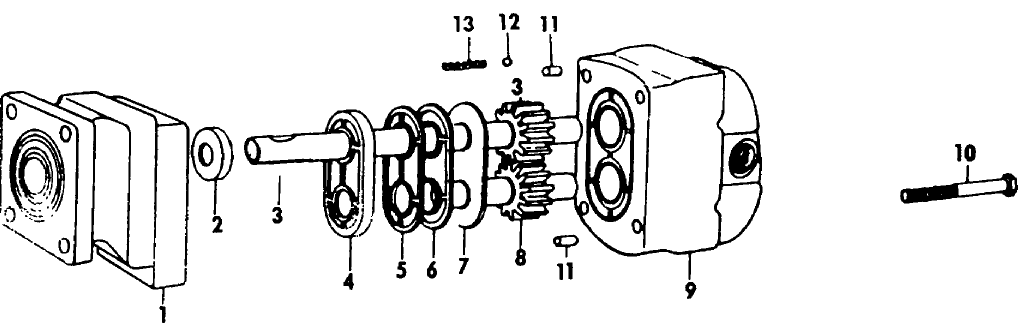 018 HYDRAULIC PUMP GROUP