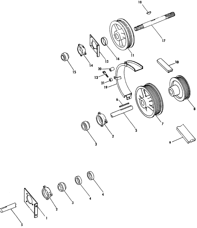 007 JACKSHAFT & HEADER DRIVE GROUP