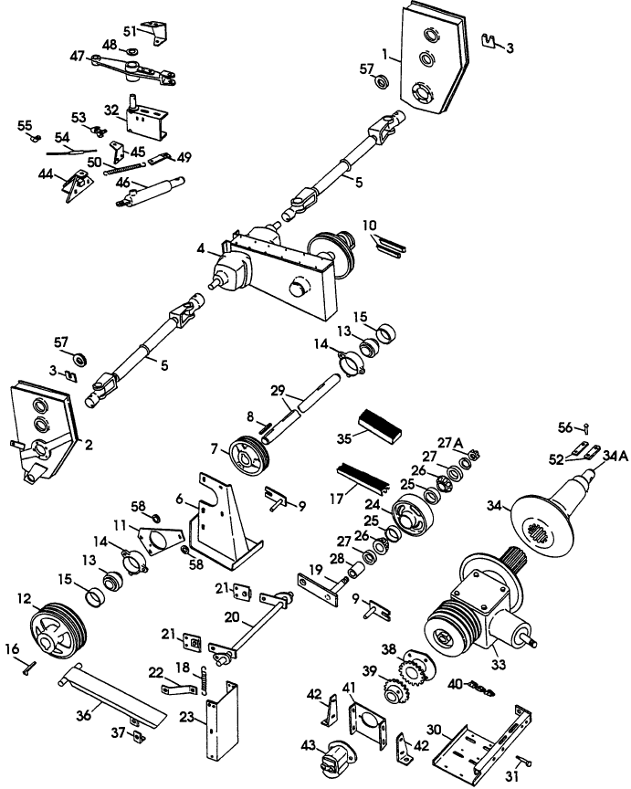 006 PLANTARY DRIVE & JACKSHAFT