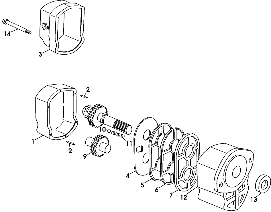 025 HYDRAULIC PUMP