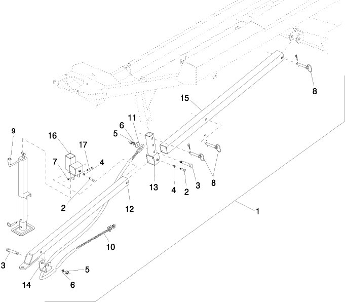 1.03(1) HITCH, 18 TO 36 FT, BSN D04 2003