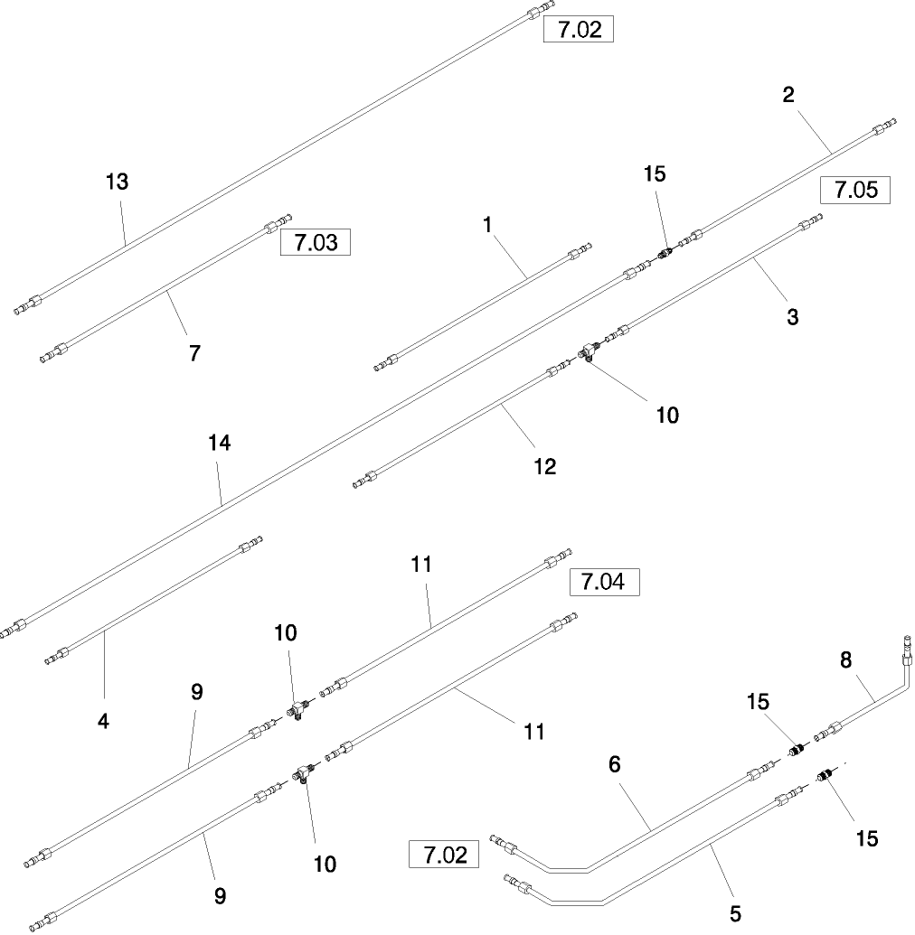 7.08(5) STEEL LINES, 36 FT, ASN G06 2001