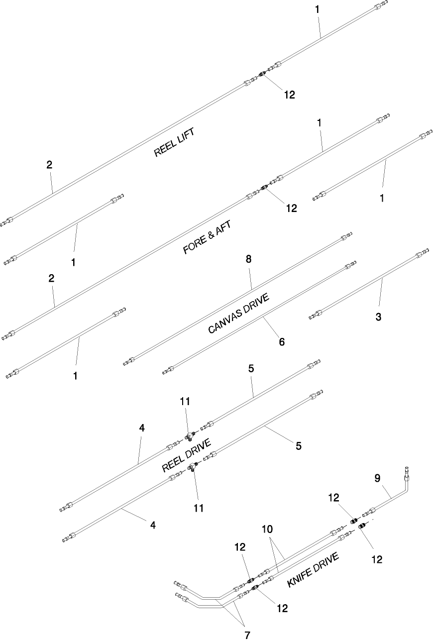 7.08(4.2) STEEL LINES, 30 FT, DOUBLE SWATH, ASNK01 2002