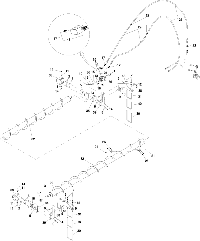 6.06(3) CROSS AUGER, 25, 30 AND 36 FT, ASN C20 2003