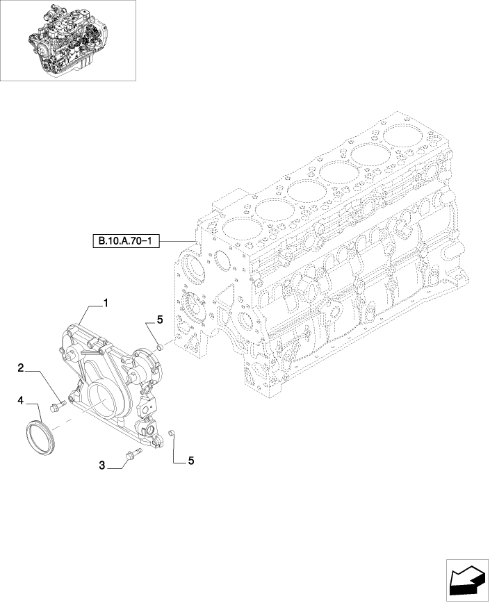 B.10.A.70(2) CRANKCASE COVERS, FRONT