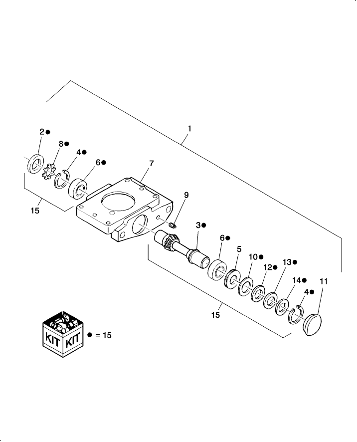 009 MODULE, GEARBOX