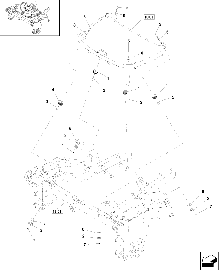 10.31 CAB MOUNTING