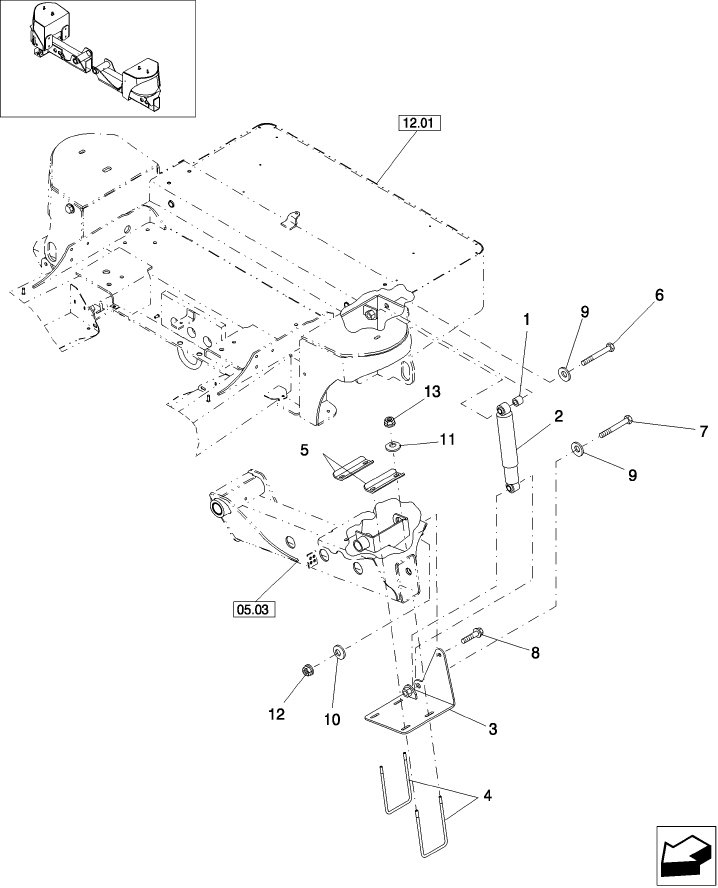 05.04 REAR SUSPENSION DAMPER