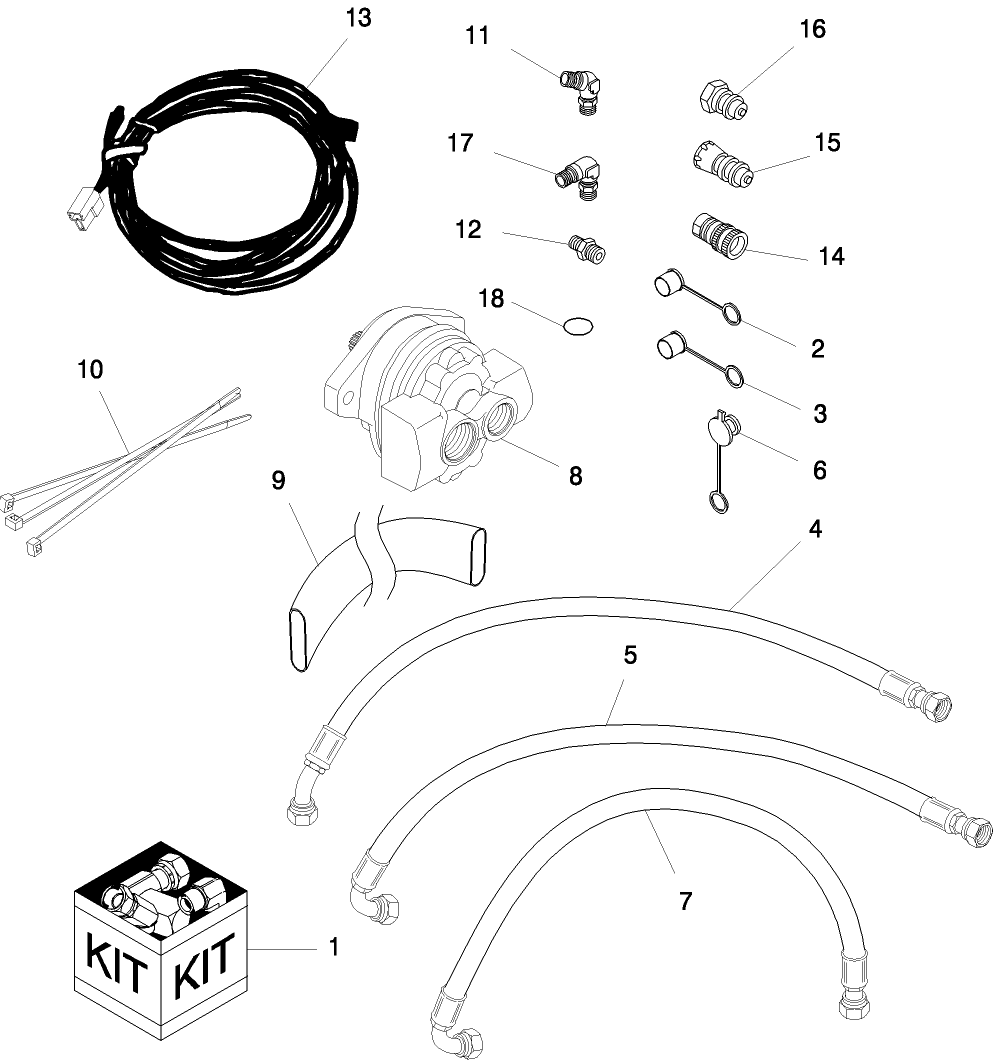 18.04(2) SICKLE HEADER ADAPTER KIT