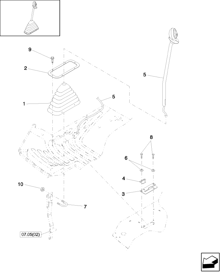 10.16(2.1) MULTI-FUNCTION HANDLE