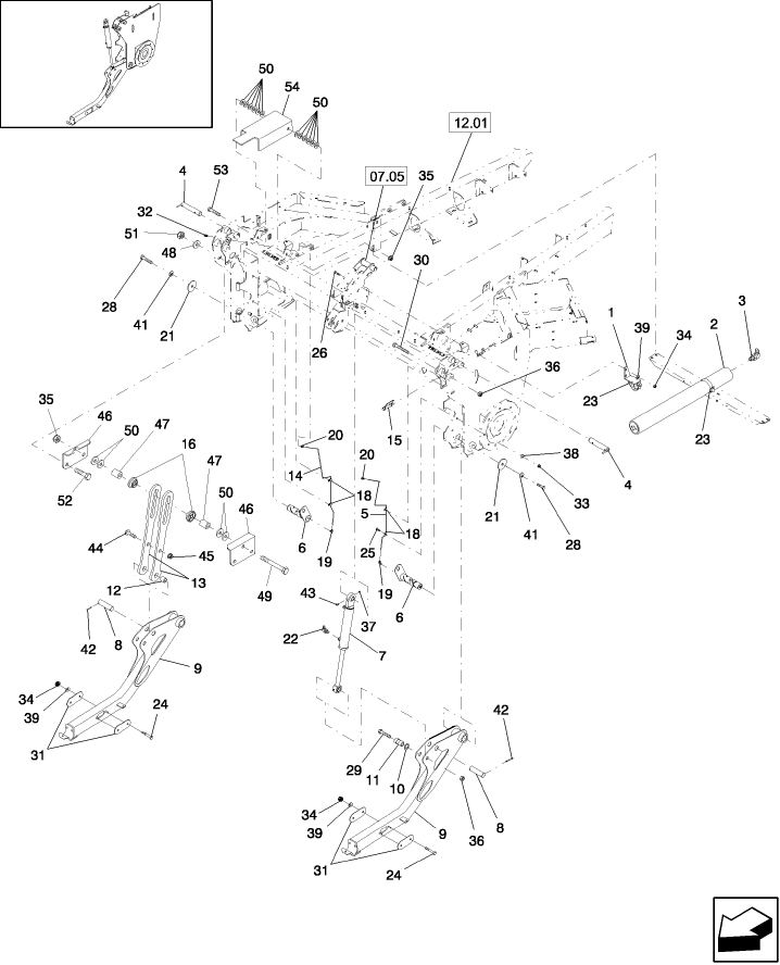 09.01(2) HEADER LIFT