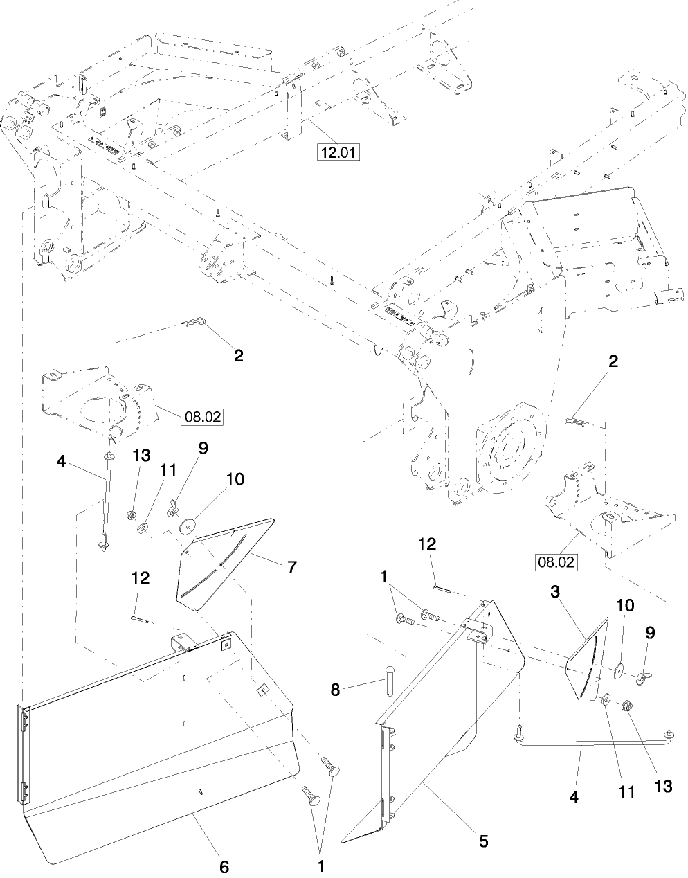 08.04 WINDROW SHIELDING