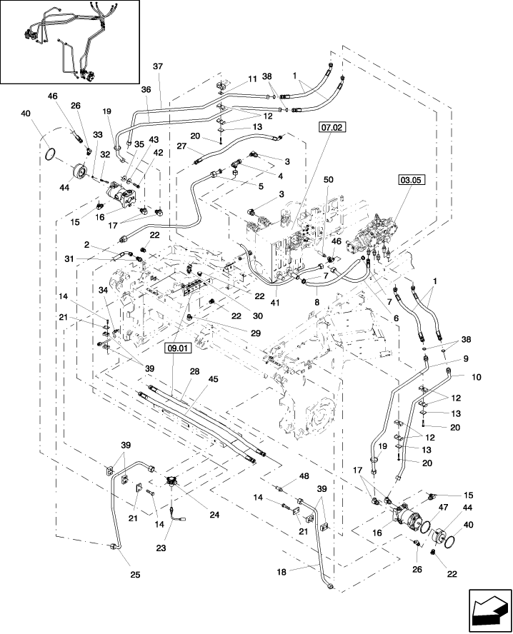 03.04(3.1) HYDRAULIC GROUND DRIVE