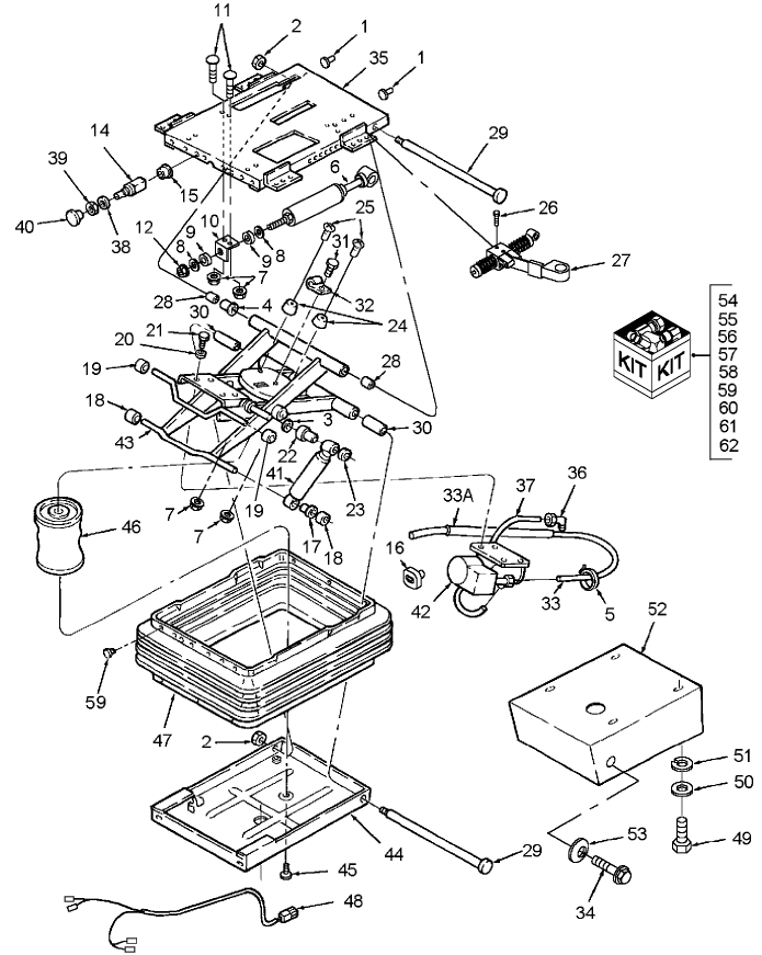 10.07(2.2) SEAT, AIR SUSPENSION, LOWER