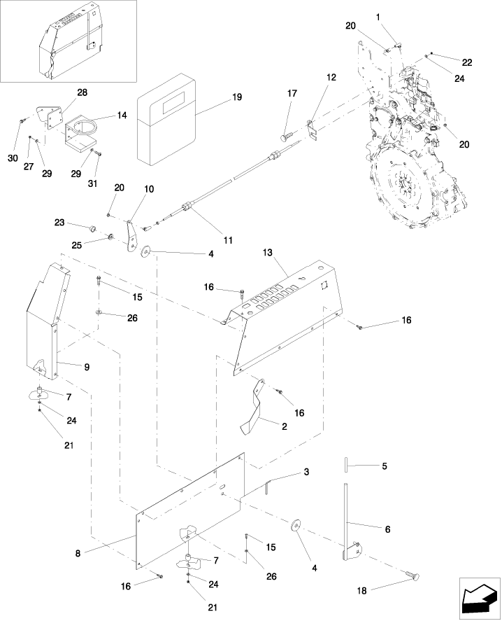 10.14(3) CONSOLE, RH