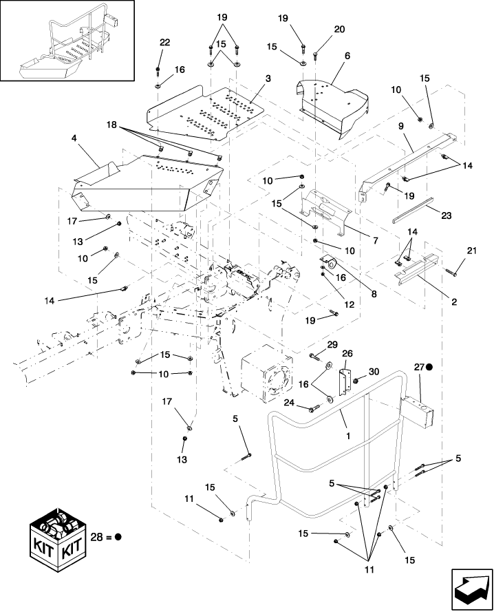 12.03(1) DECK, RH