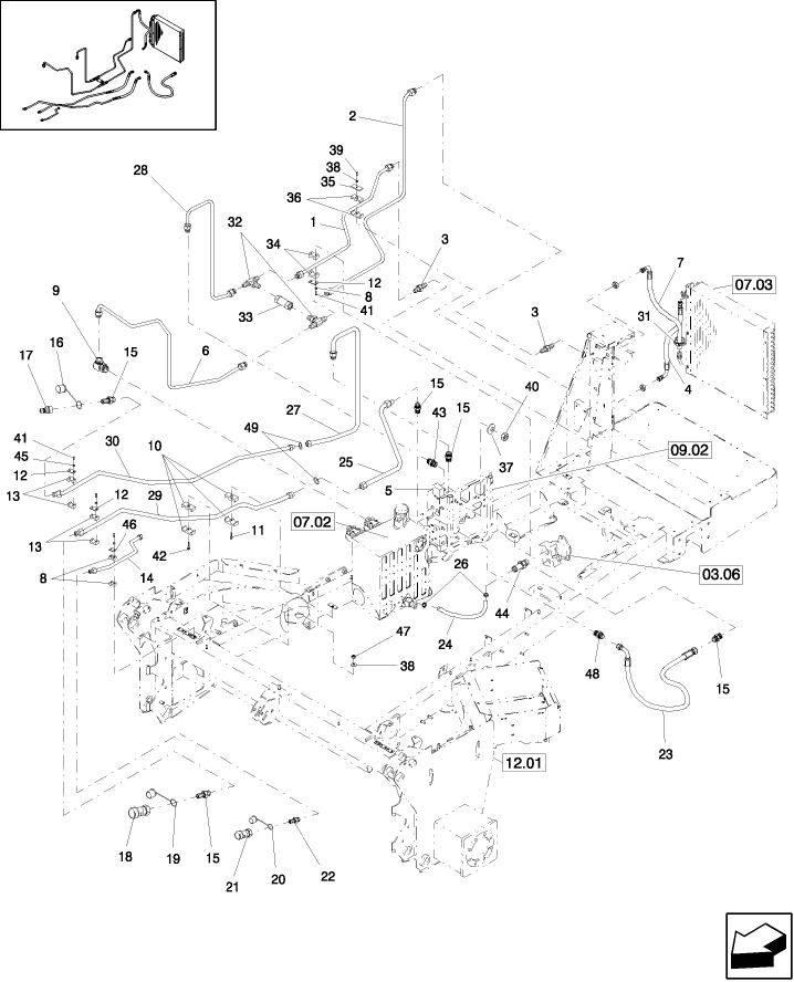 07.06(2) HYDRAULIC HEADER DRIVE