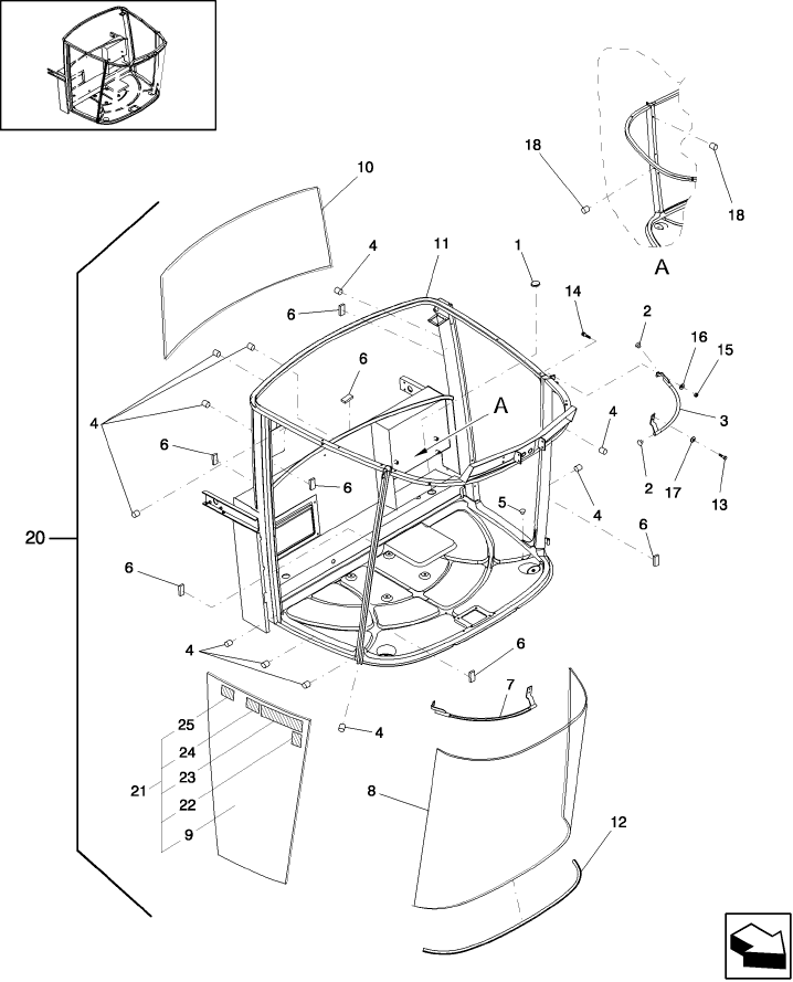 10.01(1) CAB FRAME