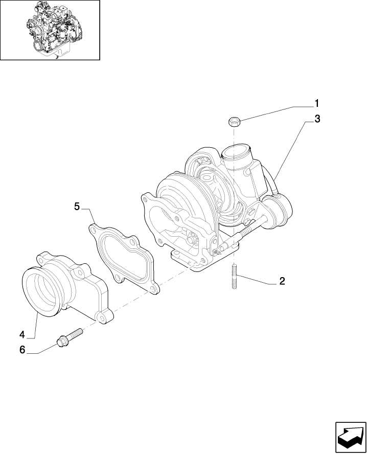 01.12(2.2) TURBOCHARGER, INTERNAL