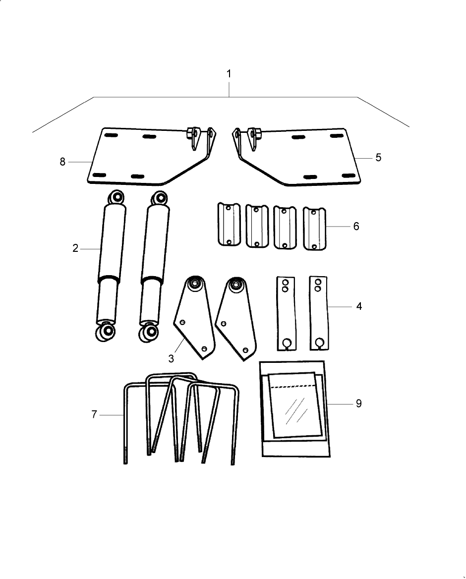 18.29 REAR SUSPENSION DAMPENER KIT