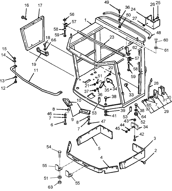 007 CAB FRAME GROUP