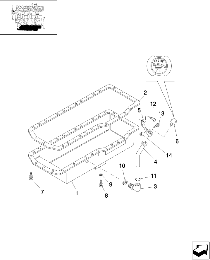 01.03(1) ENGINE OIL PAN