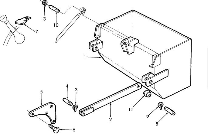 18E01 COUNTERWEIGHT, BOX - 19-911