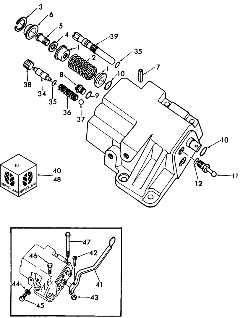 05F01 HYDRAULIC REMOTE CONTROL VALVES, SINGLE SPOOL