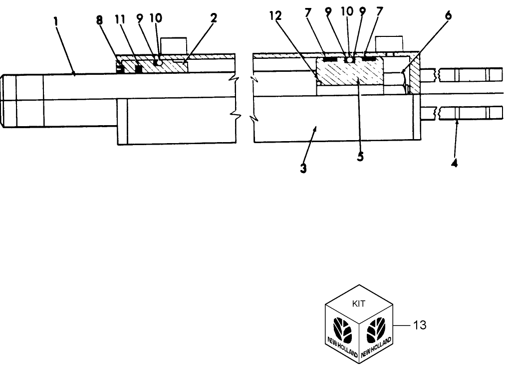 18E04 4-IN-1 BUCKET CYLINDER ASSEMBLY, NORTH AMERICA