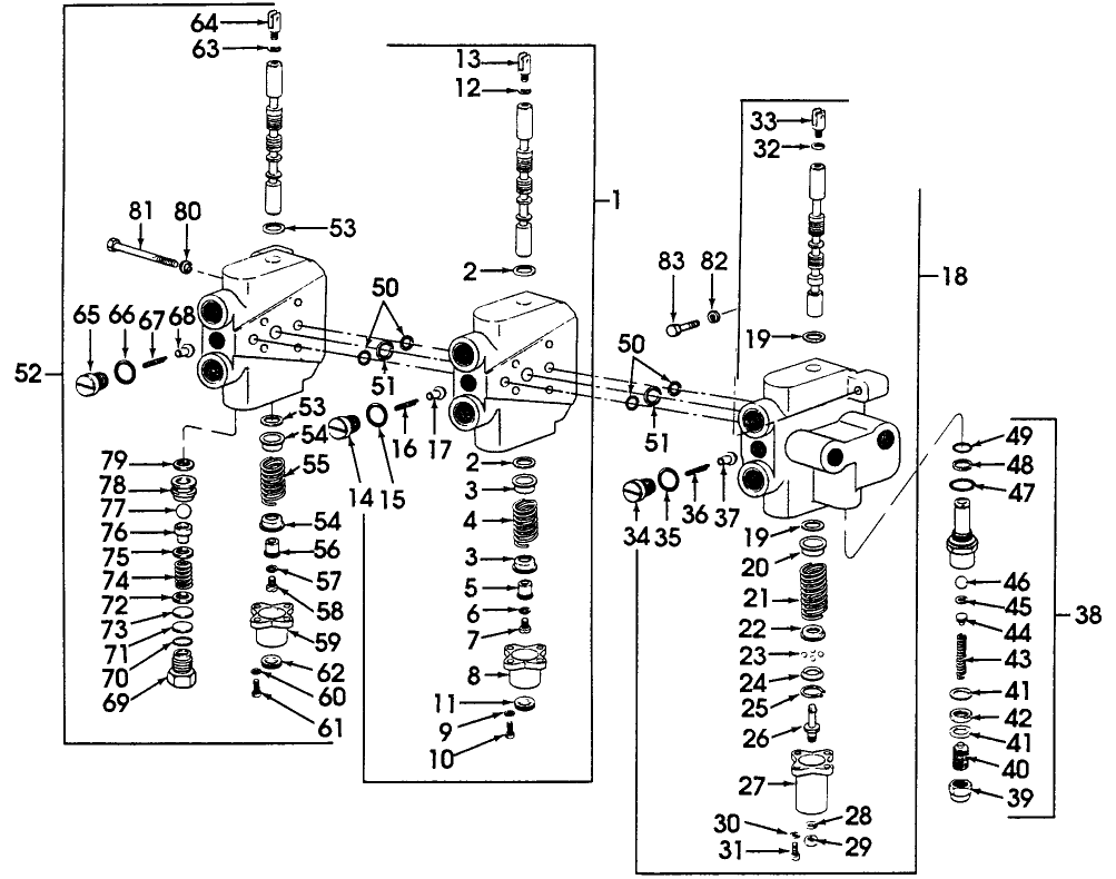 18D01 CONTROL VALVE ASSEMBLIES