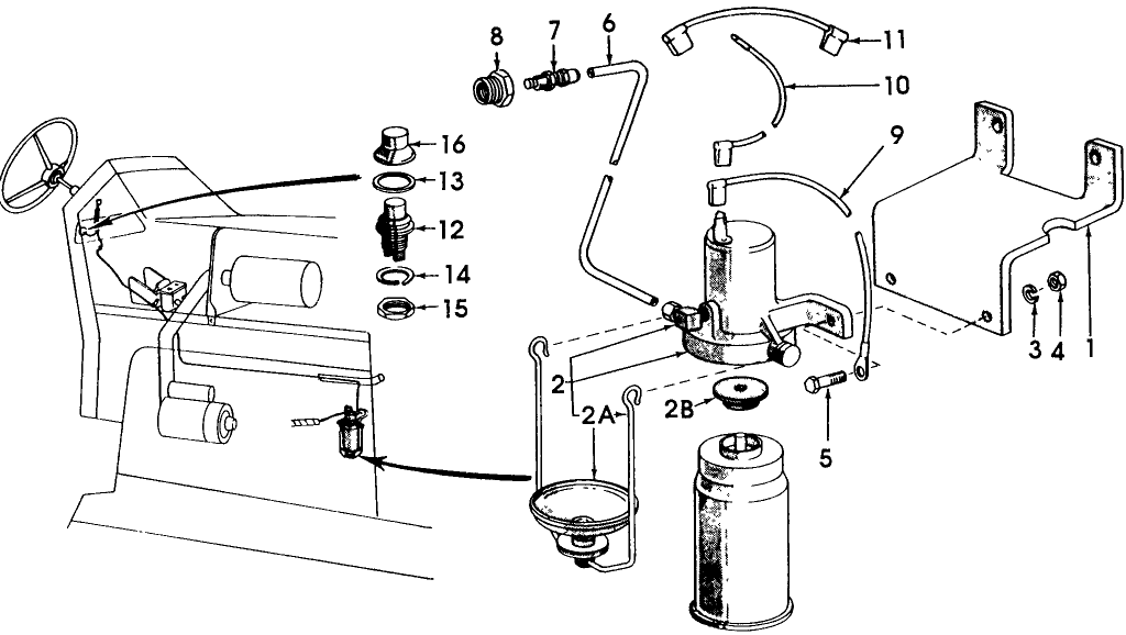 09F01A DIESEL FUEL PRIMER ASSEMBLY (3-71/-)