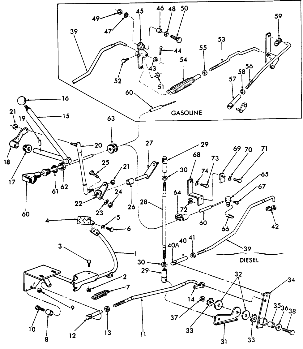 09L01 THROTTLE & FOOT ACCELERATOR CONTROLS