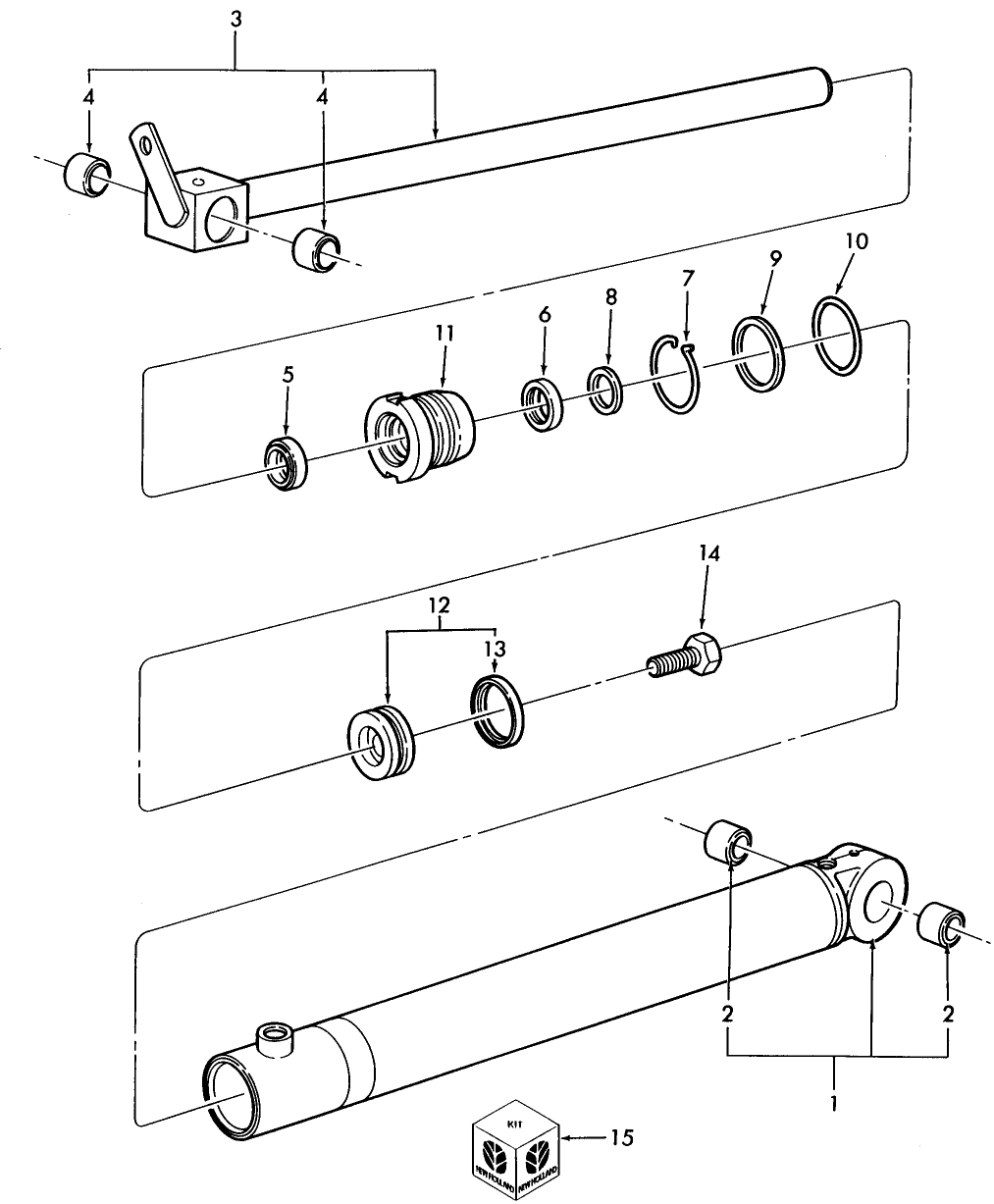 18D02 BUCKET CYLINDER