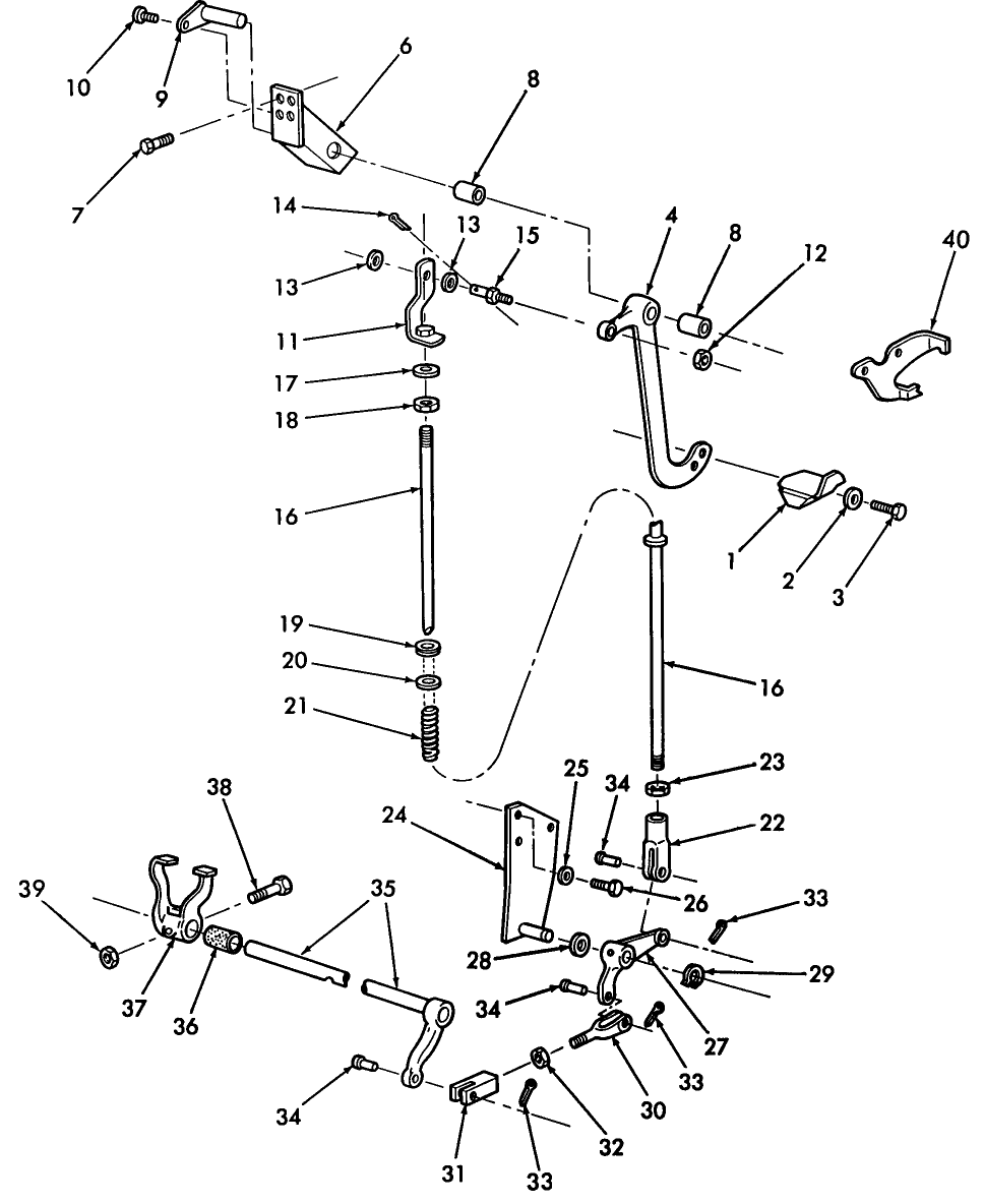 07A03 6 X 4 MANUAL REVERSING TRANSMISSION CLUTCH