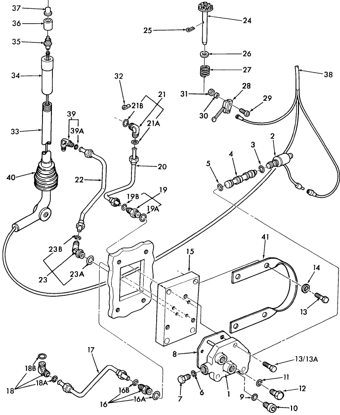 07B07 CONTROL VALVE, MANIFOLD & TUBES (9-84/)