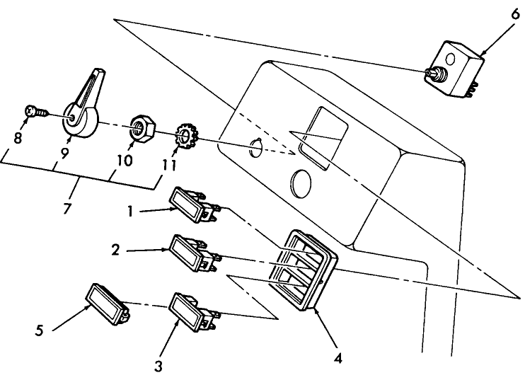 12A02 INSTRUMENT CLUSTER, FRONT