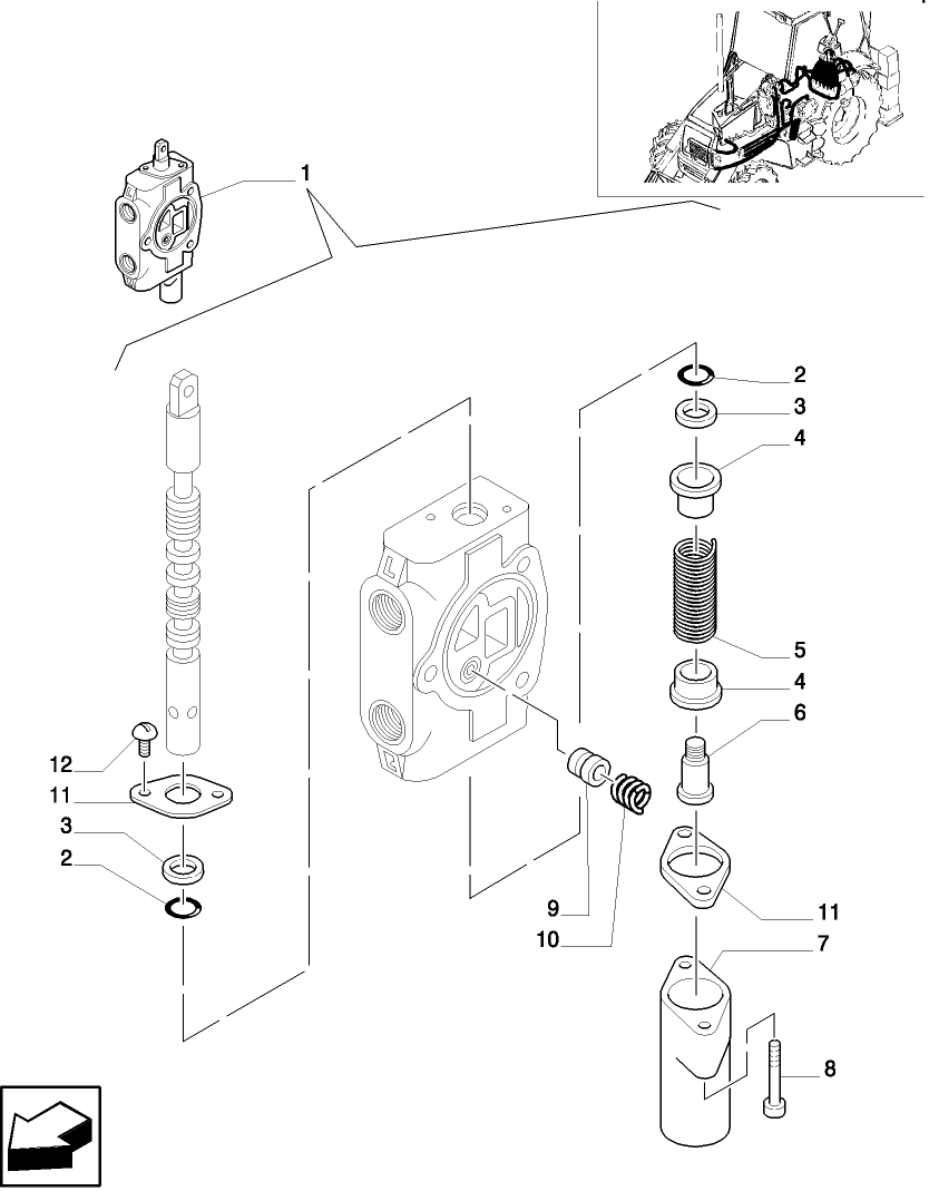 1.82.6/  B(01) HYDRAULIC SYSTEM PIPING