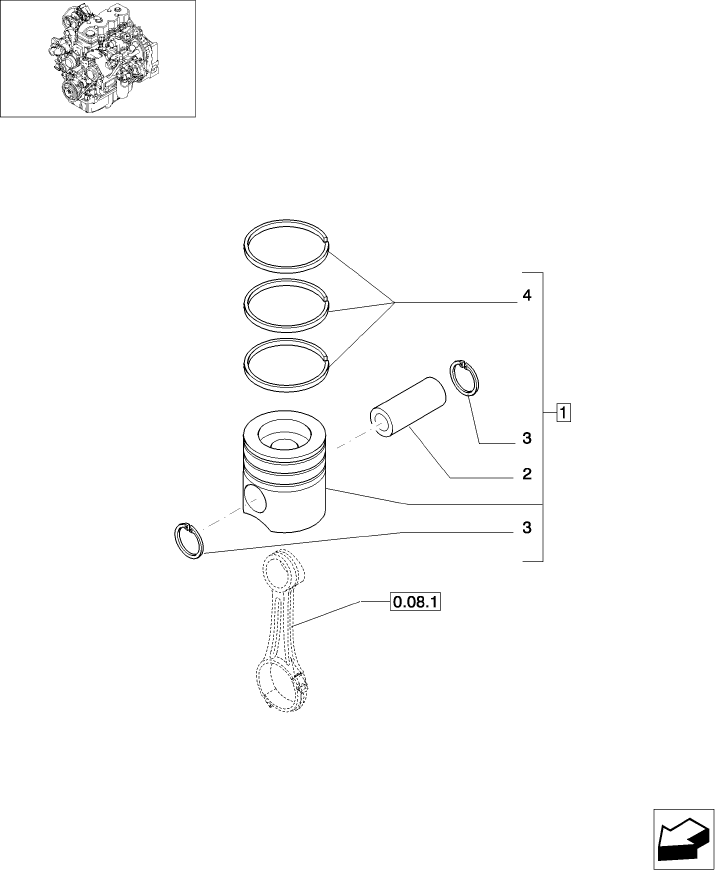 0.08.2 PISTON - ENGINE