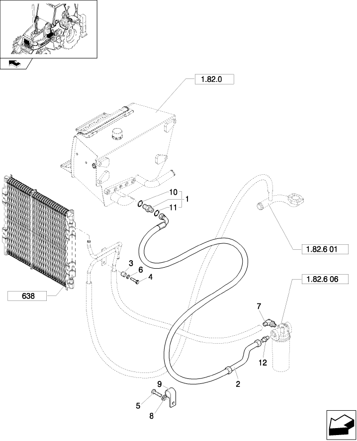 1.82.6(05) HYDRAULIC SYSTEM PIPING