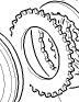 CLUTCH  PLATE (PKG of 2)